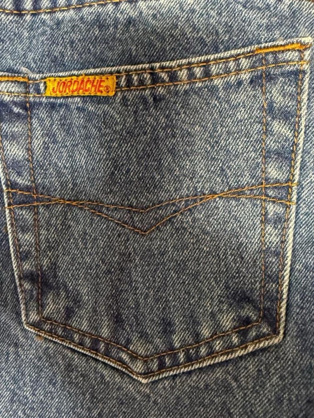 Jordache High-Rise Blue Denim Jeans - Picture 6 of 7